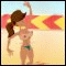 Top-less Volleyball